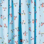 Popeline Schlittschuhe Blau - Ribes y Casals