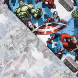 Cretona Avengers Popeline - Ribes y Casals