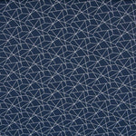 Navy Piktogramm Popeline - Ribes y Casals