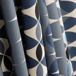 Blaue optische Popeline - Ribes y Casals
