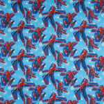 Spiderman Blaue Popeline - Ribes y Casals