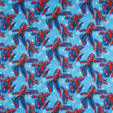 Spiderman Blaue Popeline - Ribes y Casals