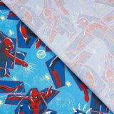 Spiderman Blaue Popeline - Ribes y Casals