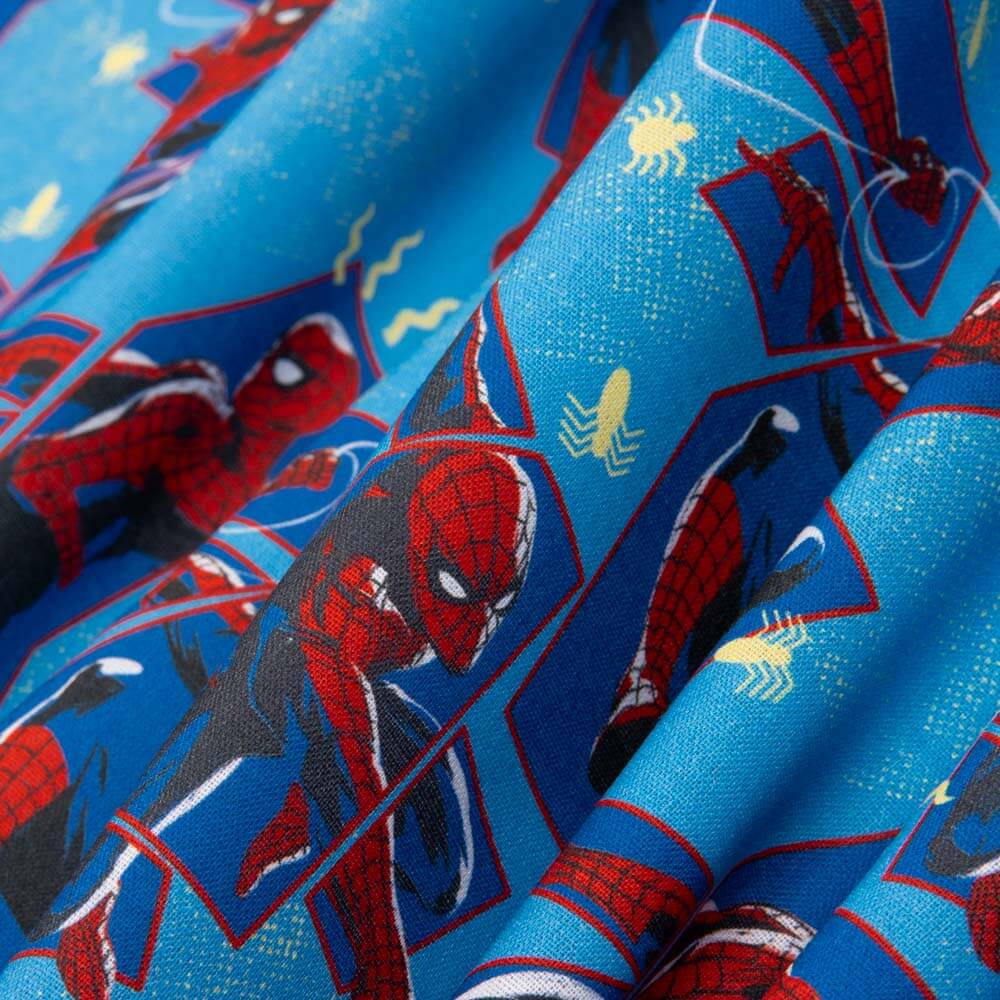 Spiderman Blaue Popeline - Ribes y Casals