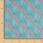 Voile Baumwolle Supima Druck 07 Grün - Ribes y Casals