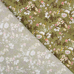 Viskose-Popeline Anais Khaki - Ribes y Casals