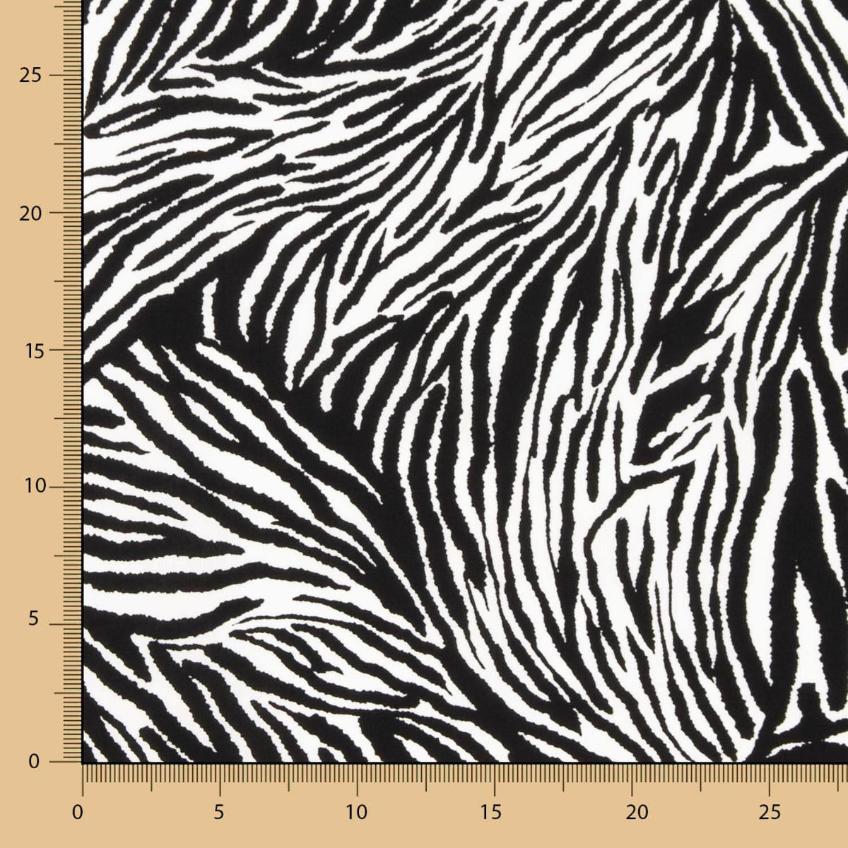 Zebra Viskose Popeline - Ribes y Casals