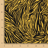 Ocker-Zebra-Viskose-Popeline - Ribes y Casals