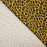 Popeline Viskose Leopard Ocker - Ribes y Casals