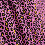 Popeline Viskose Leopard Rosa - Ribes y Casals