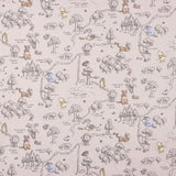 Winnie the Pooh Cretonne Popeline Retal - Verschiedene Größen x Breite 138 cm - Ribes y Casals