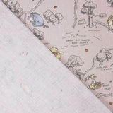 Winnie the Pooh Cretonne Popeline Retal - Verschiedene Größen x Breite 138 cm - Ribes y Casals