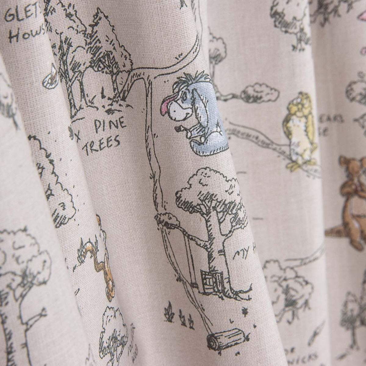 Cretonne Popeline Winnie the Pooh - Ribes y Casals
