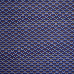 Fächerpopeline aus Baumwolle blau - Ribes y Casals