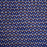 Fächerpopeline aus Baumwolle blau - Ribes y Casals