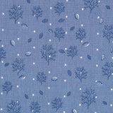 Popeline Baumwolle Waldblau - Ribes y Casals