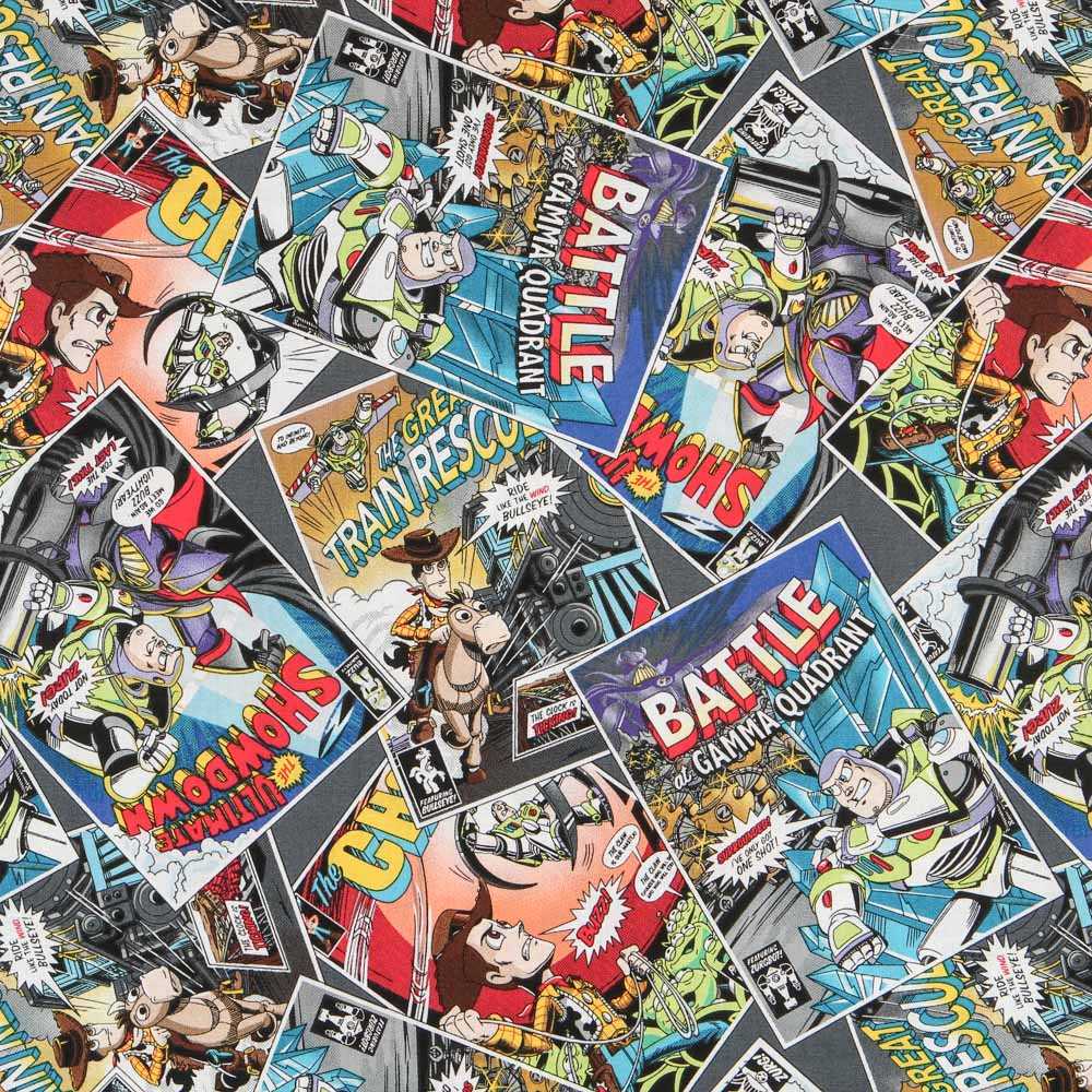 Comicbuch Baumwolle Popeline - Ribes y Casals