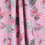 Cretonne Baumwolle Popeline Rosa - Ribes y Casals