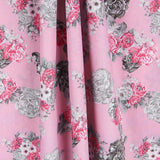 Cretonne Baumwolle Popeline Rosa - Ribes y Casals