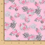 Cretonne Baumwolle Popeline Rosa - Ribes y Casals
