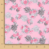 Cretonne Baumwolle Popeline Rosa - Ribes y Casals