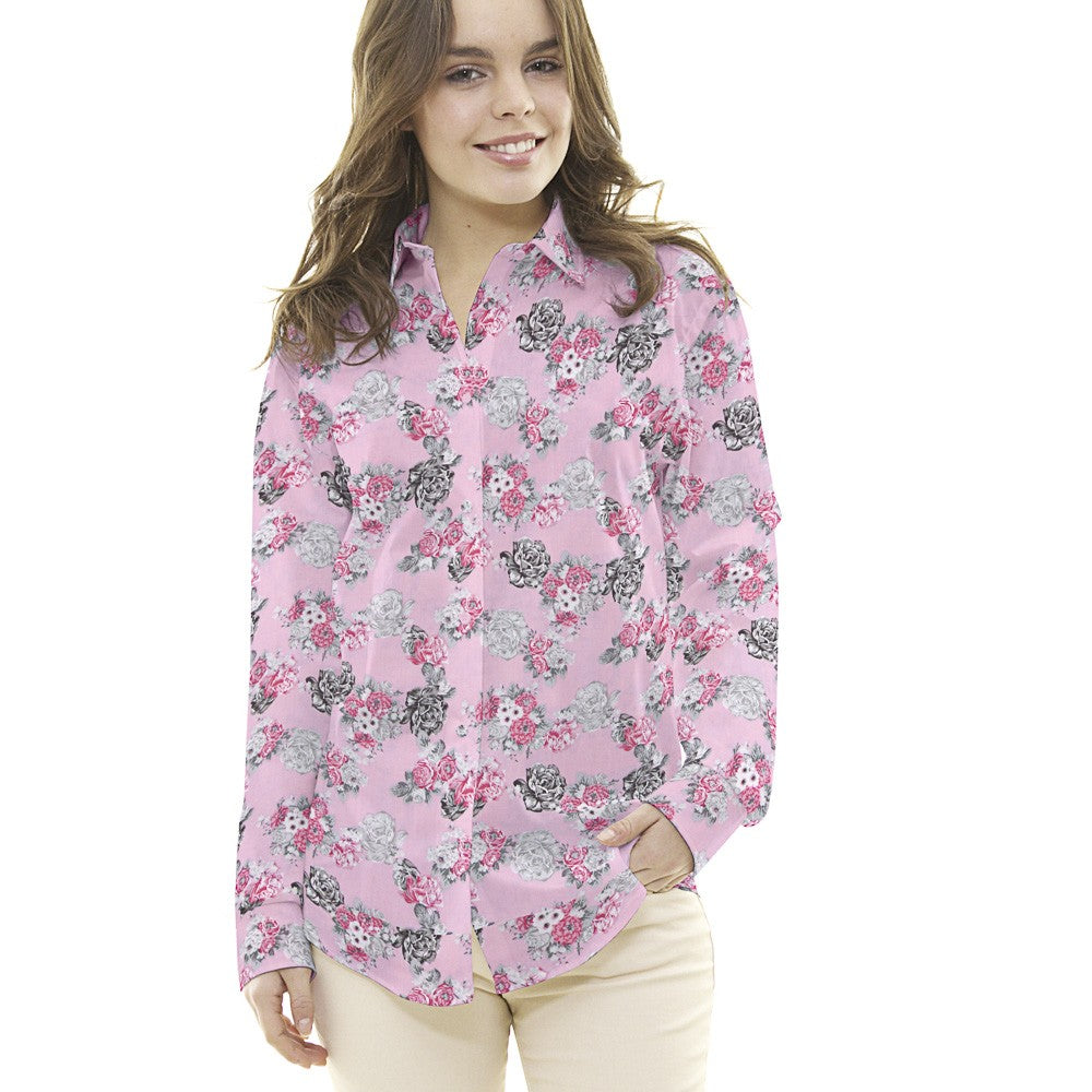 Cretonne Baumwolle Popeline Rosa - Ribes y Casals