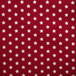 Baumwolle Popeline Sterne Rot - Ribes y Casals