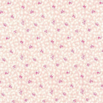 Popeline Baumwolle Kleine Blume Rosa - Ribes y Casals