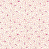 Popeline Baumwolle Kleine Blume Rosa - Ribes y Casals