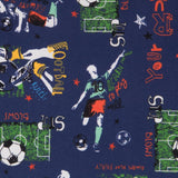 Popeline Baumwolle Fußball - Ribes y Casals