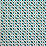 Geometrische Baumwolle Popeline Türkis Grün - Ribes y Casals