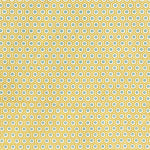 Baumwollpopeline Waben Baumwolle Fleece Mosataza Polka Dots - Ribes y Casals