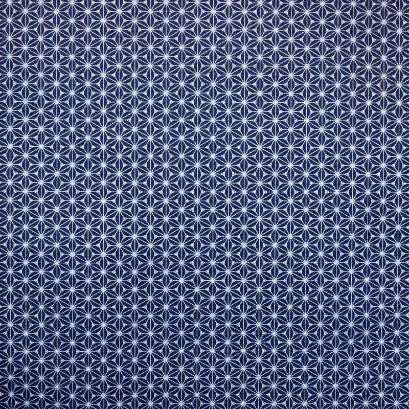Popeline Baumwolle Vektor Vektor Marineblau - Ribes y Casals
