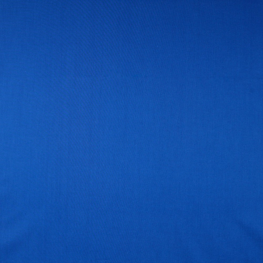 Elektrisch blaue Popeline - Ribes y Casals