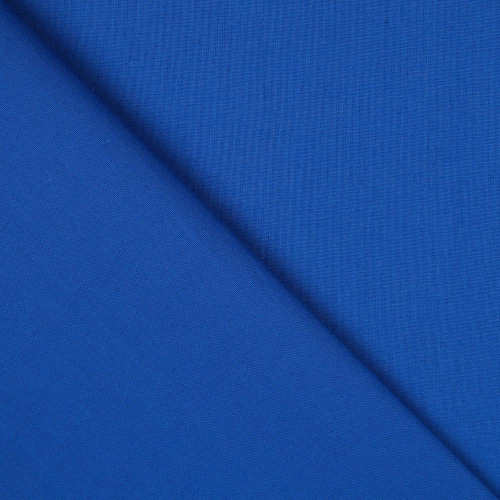 Elektrisch blaue Popeline - Ribes y Casals