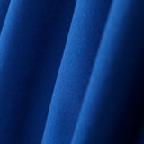 Elektrisch blaue Popeline - Ribes y Casals