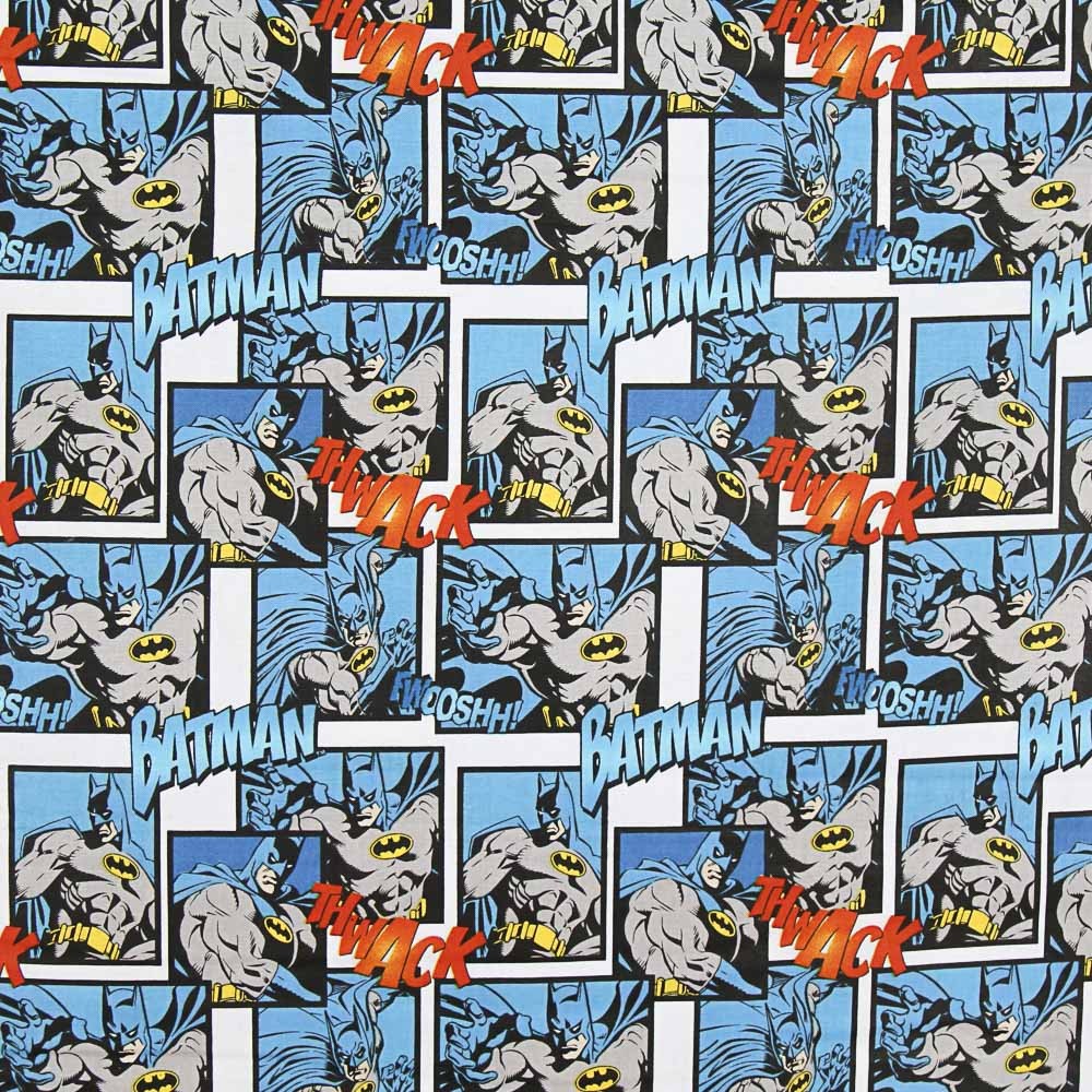 Batman Blaue Popeline - Ribes y Casals