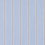 Popeline-Mehrstreifenhemd Blau - Ribes y Casals
