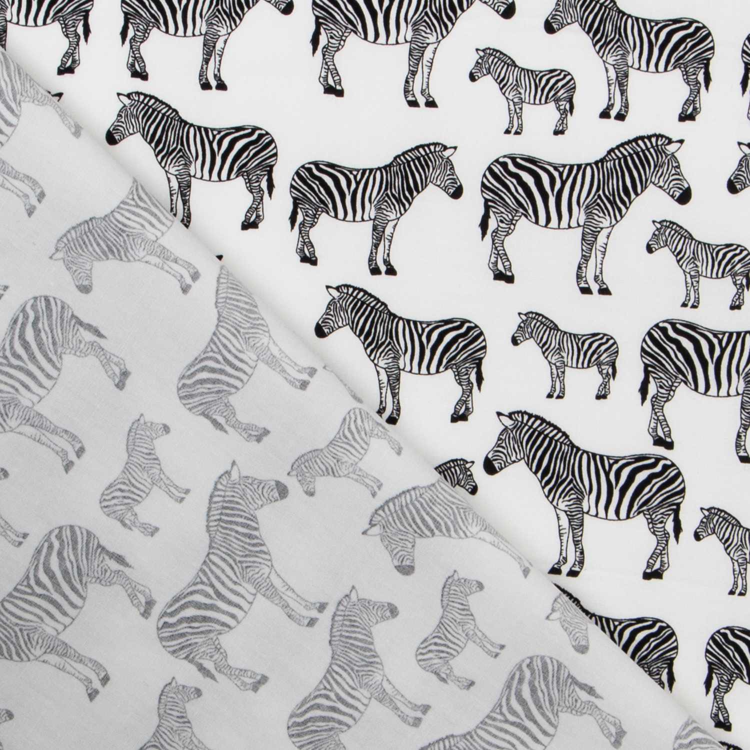 Zebra Popeline Roh - Ribes y Casals