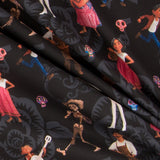 Schwarze Kokosnuss-Popeline - Ribes y Casals
