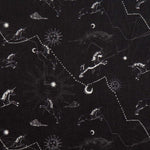 Cronos Schwarze Popeline - Ribes y Casals