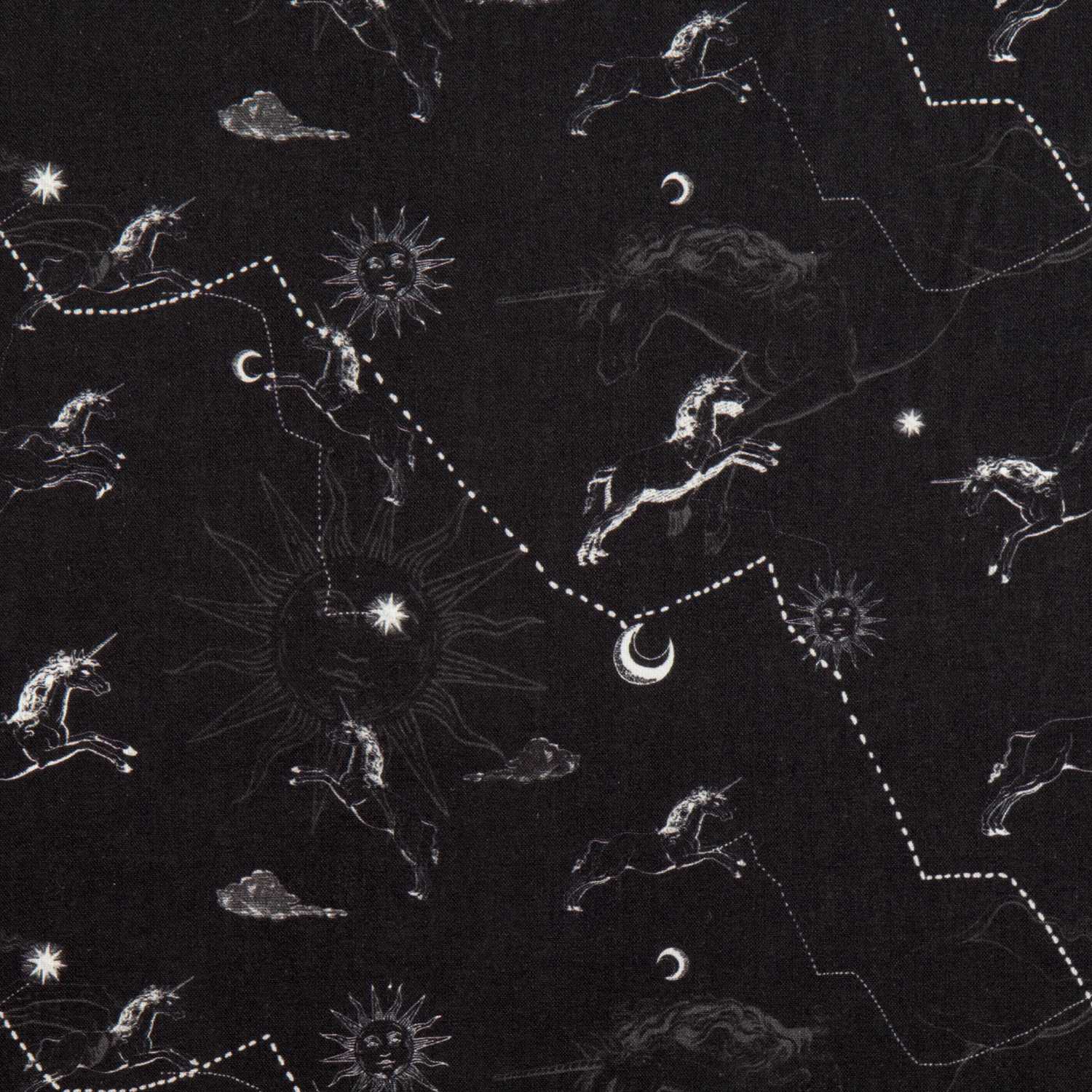 Cronos Schwarze Popeline - Ribes y Casals