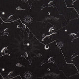 Cronos Schwarze Popeline - Ribes y Casals
