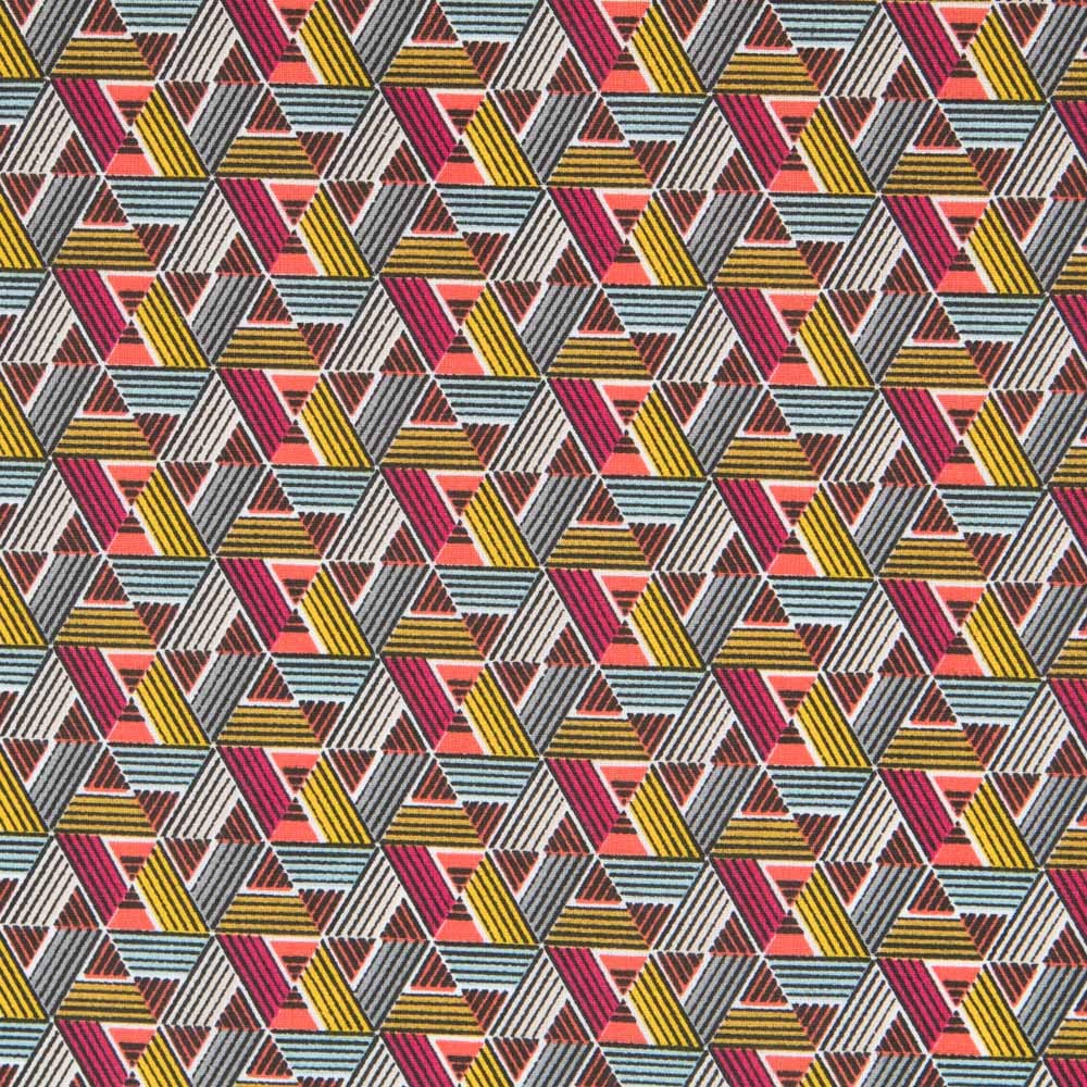 Dreieck 3D-Würfel Popeline - Ribes y Casals