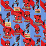 Amazing Spiderman Baumwoll-Popeline - Ribes y Casals
