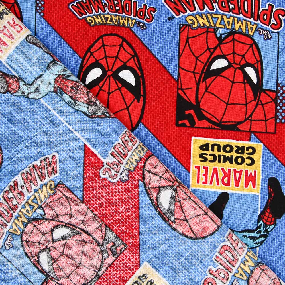 Amazing Spiderman Baumwoll-Popeline - Ribes y Casals