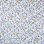 Baumwolle Popeline Bouquet Blau - Ribes y Casals