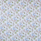 Baumwolle Popeline Bouquet Blau - Ribes y Casals