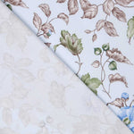 Baumwolle Popeline Bouquet Blau - Ribes y Casals
