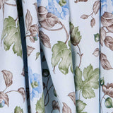 Baumwolle Popeline Bouquet Blau - Ribes y Casals